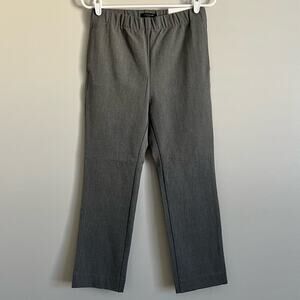 Ann Taylor Women’s Gray The Easy Ankle High Rise Work Trousers Size Small Petite